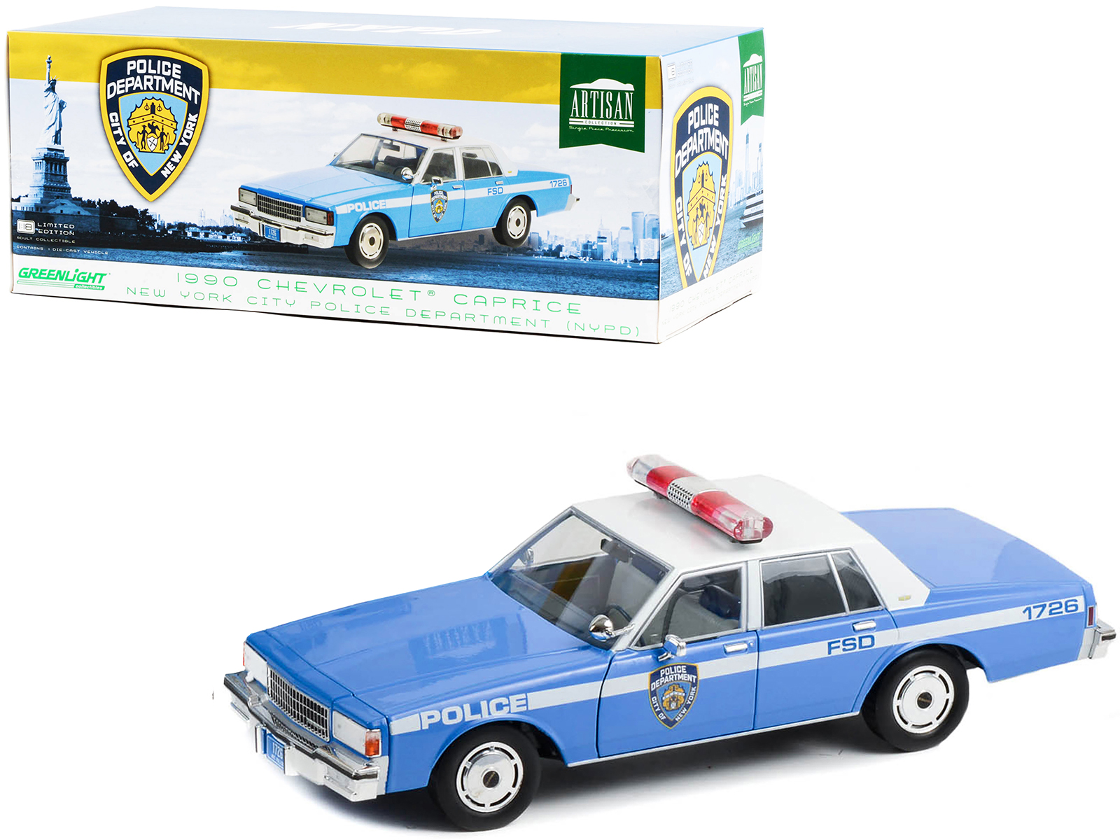 1948 Chevrolet Panel Police Van with Mr. Monopoly Figurine "Monopoly" 1/18 Diecast Model Car by Auto World