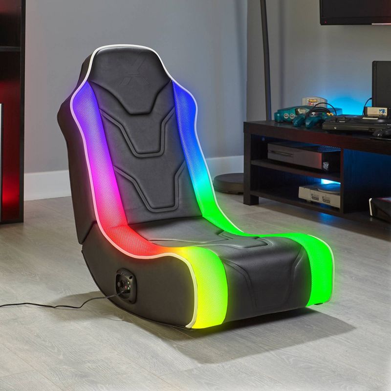Chimera LED 2.0 Wired Floor Rocker Black - X Rocker