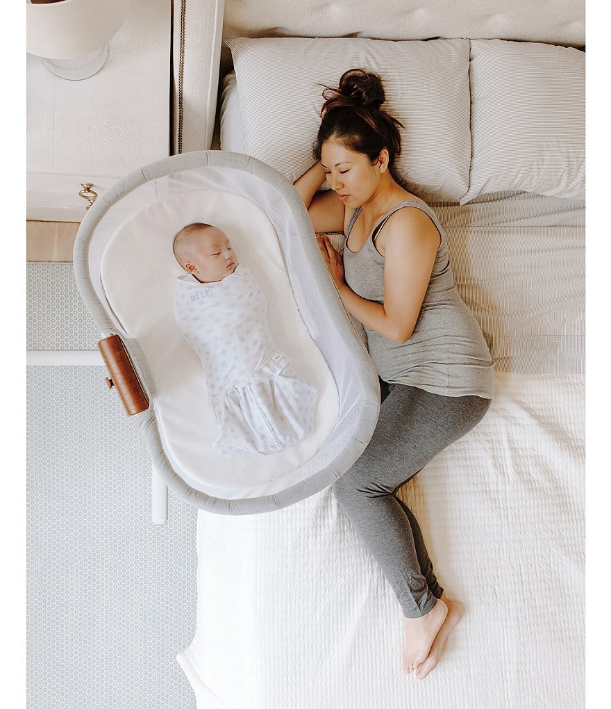 Halo Bassinest Swivel Sleeper Luxe Series - Dove Grey Tweed