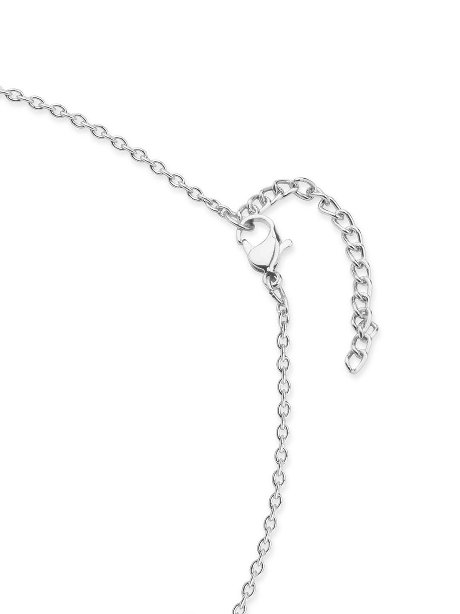 The Bro Code Silver-Plated Thrishul Pendant Necklace for Men