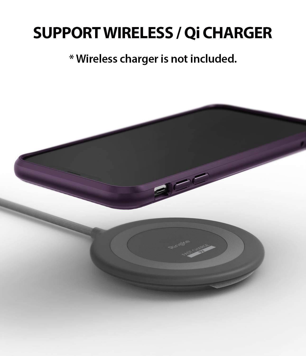 iPhone XR Case, Ringke [Onyx] Dynamic Brushed Metal Design Flexible Durable TPU Anti Slip Shock Absorbent Cover for Apple iPhoneXR - Black