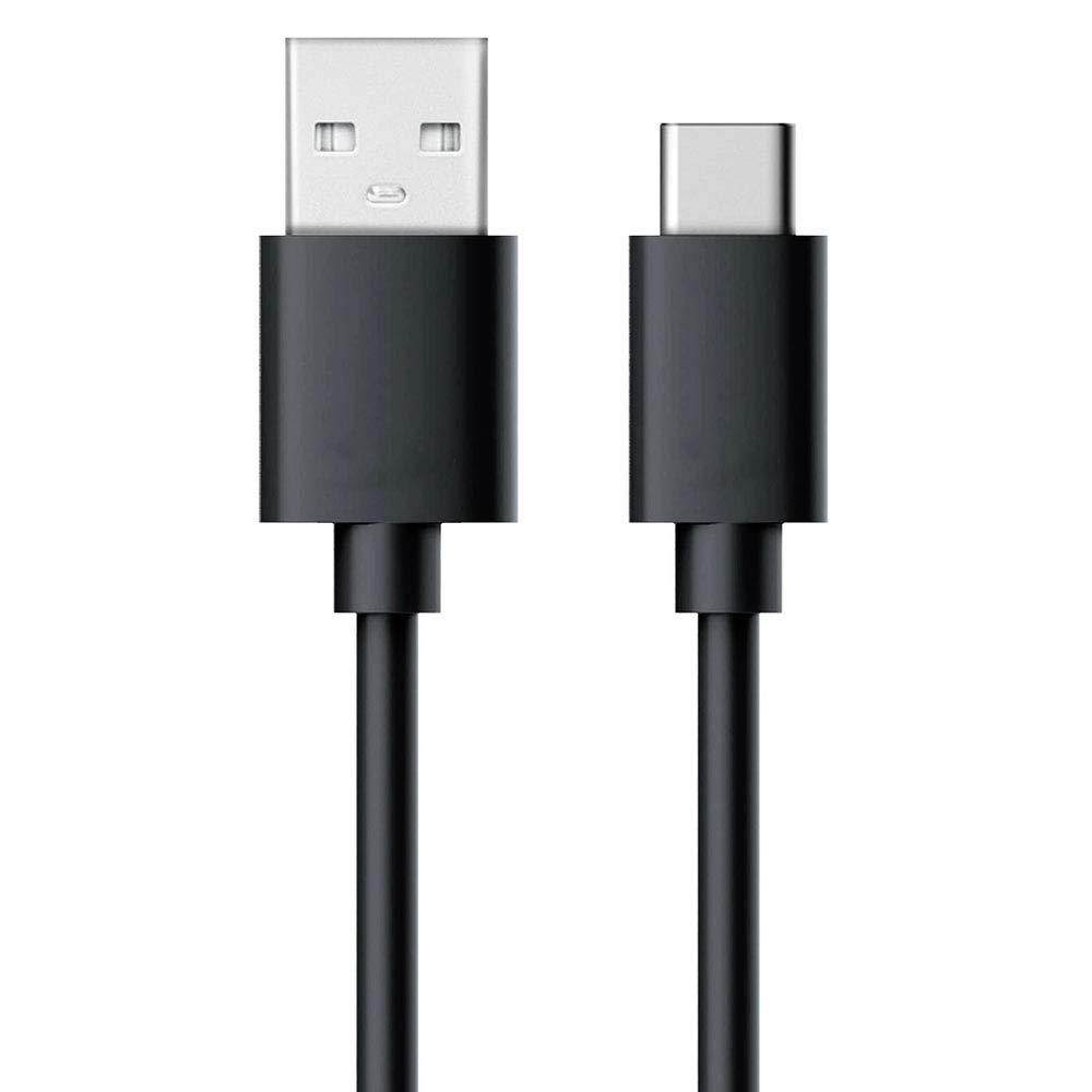 CMPLE USB Cable 2.0 USB-A to USB-C (USB Type C) Data Charge Cable, 10 Feet, Black
