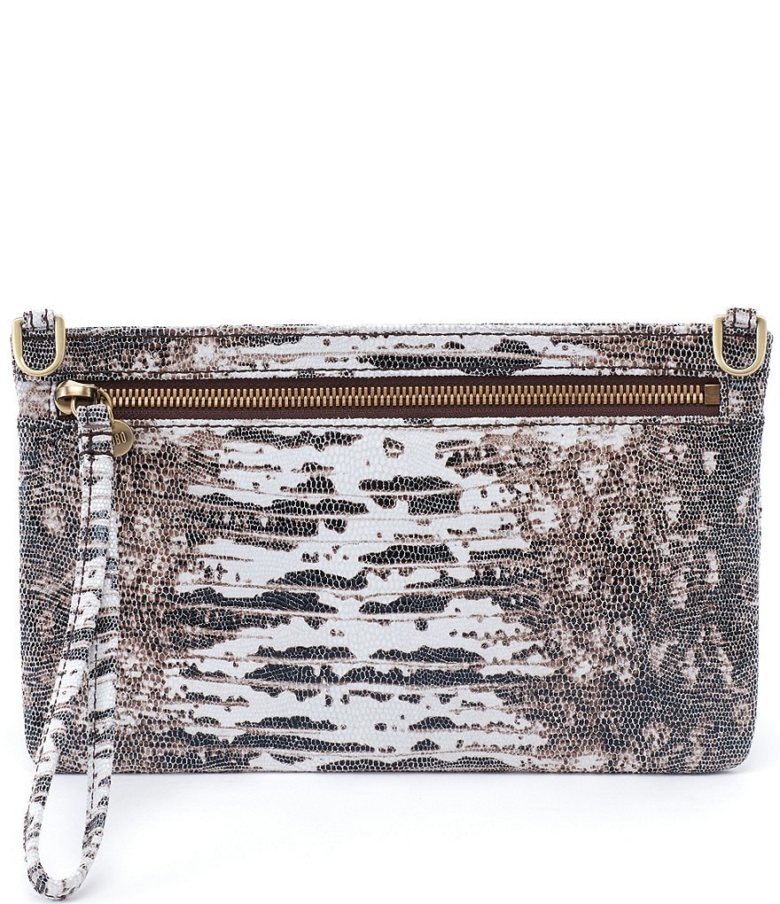 Michael Kors Zebra Signature Jet Set Double Zip Wristlet