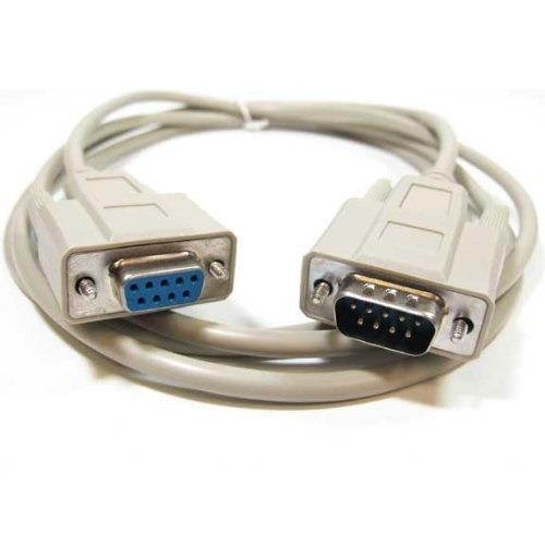 sf cable, 50 ft db9 m/f serial extension cable rs232