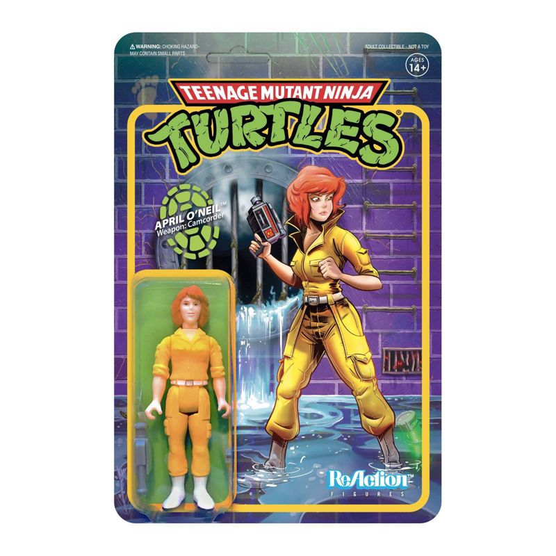 Super 7 ReAction Figure - TMNT - April Oneil