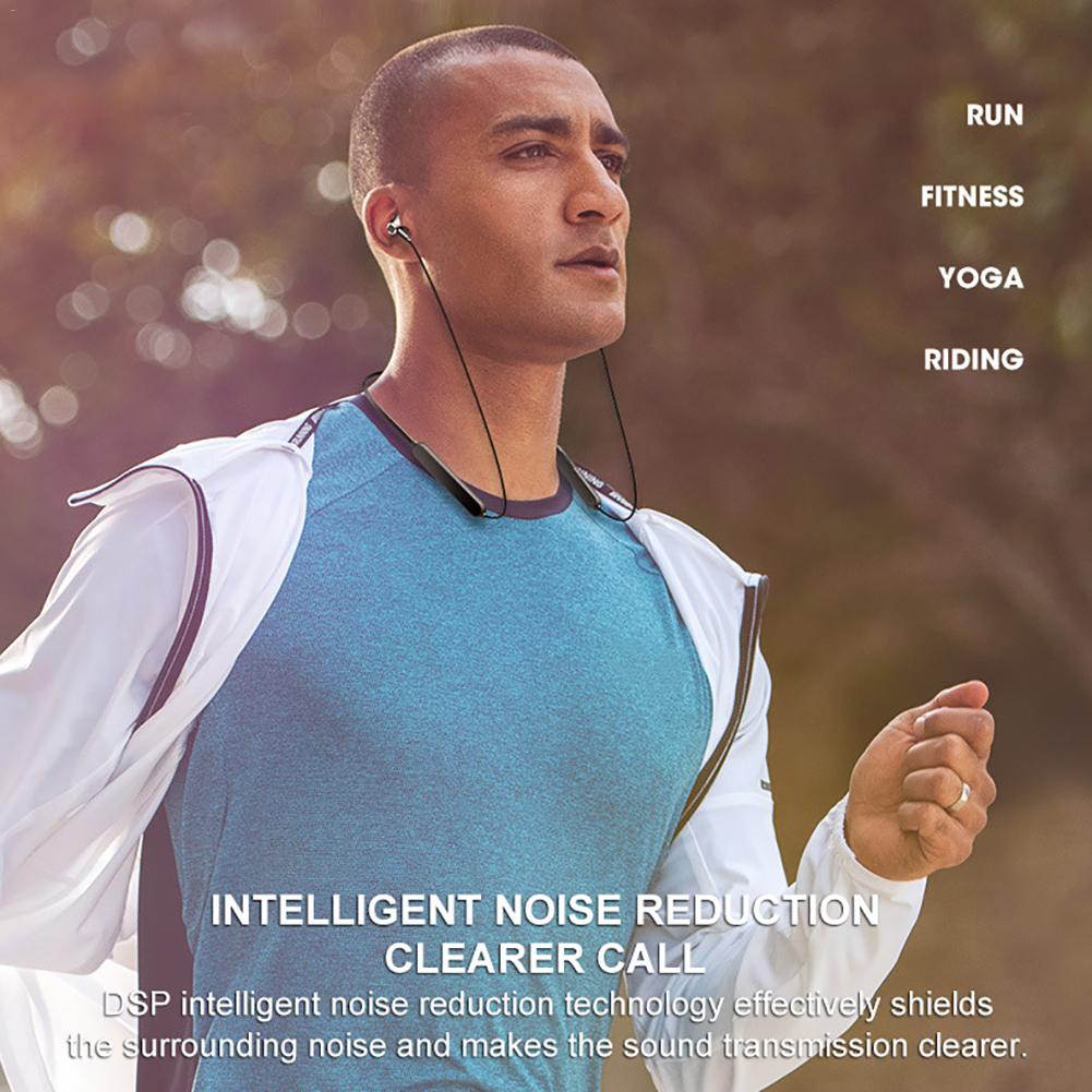 Wireless bluetooth Seadset Sports Bluetooth 5.0 Headset In-Ear Smart Earphone Neck Mounted Waterproof Mini Smart Earbuds
