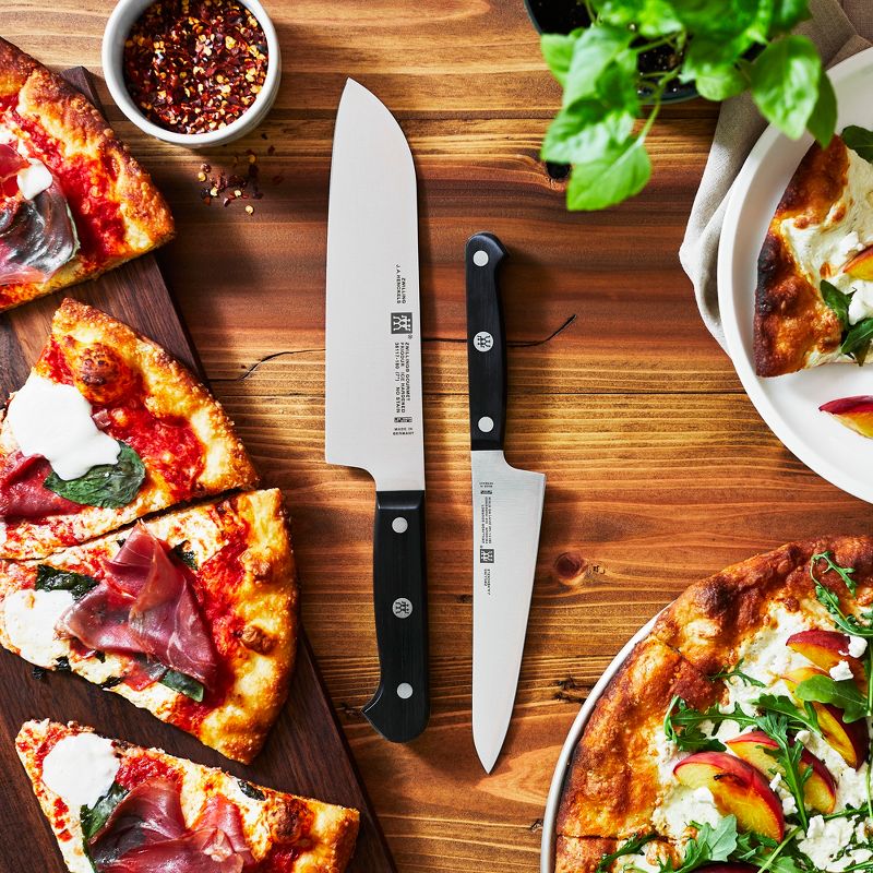 BergHOFF Rosewood 7 Pc Stainless Steel Cutlery Set with Block