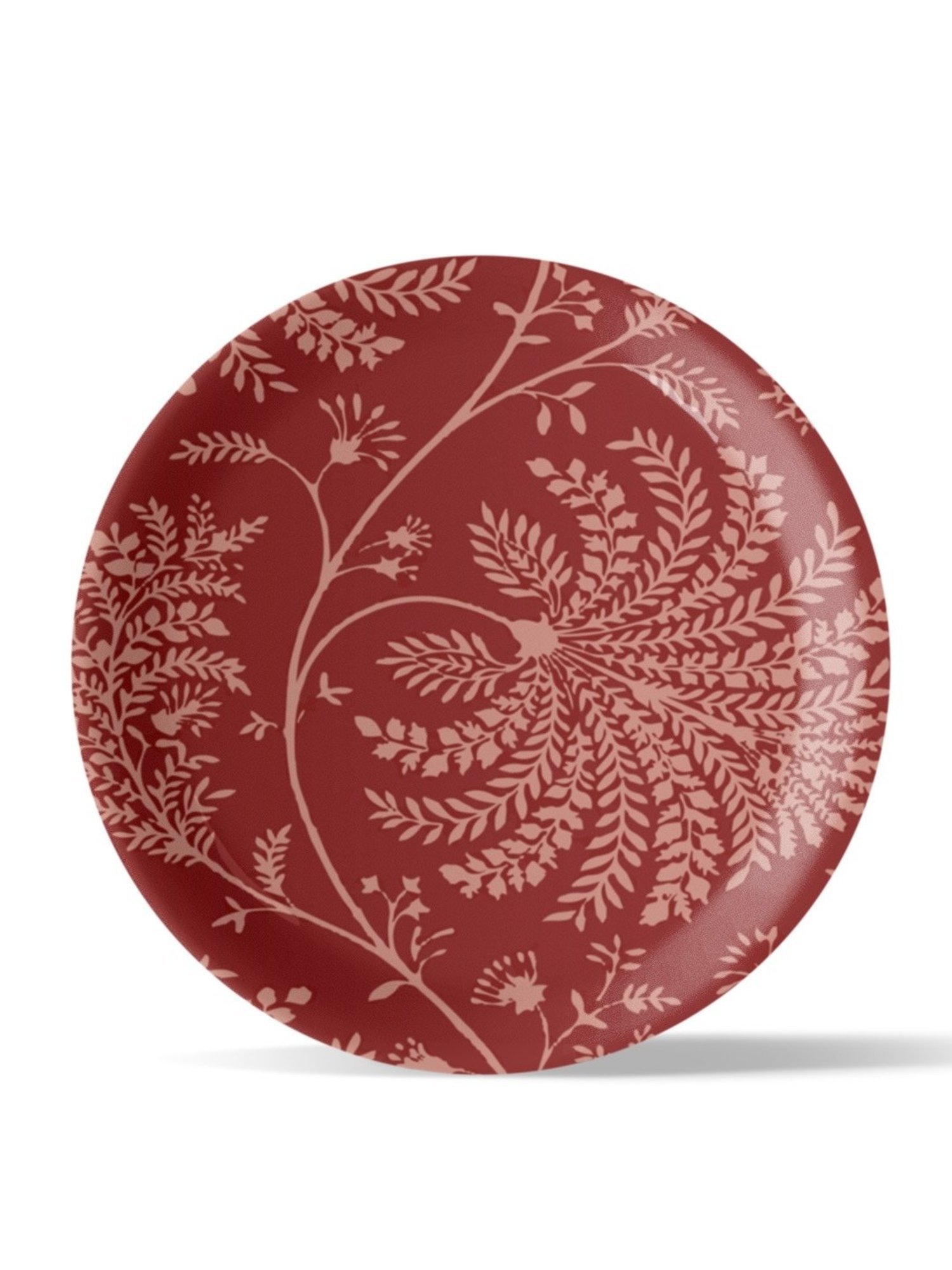 Nestroots Bohemian Floral Multicolor Porcelain Wall Plate