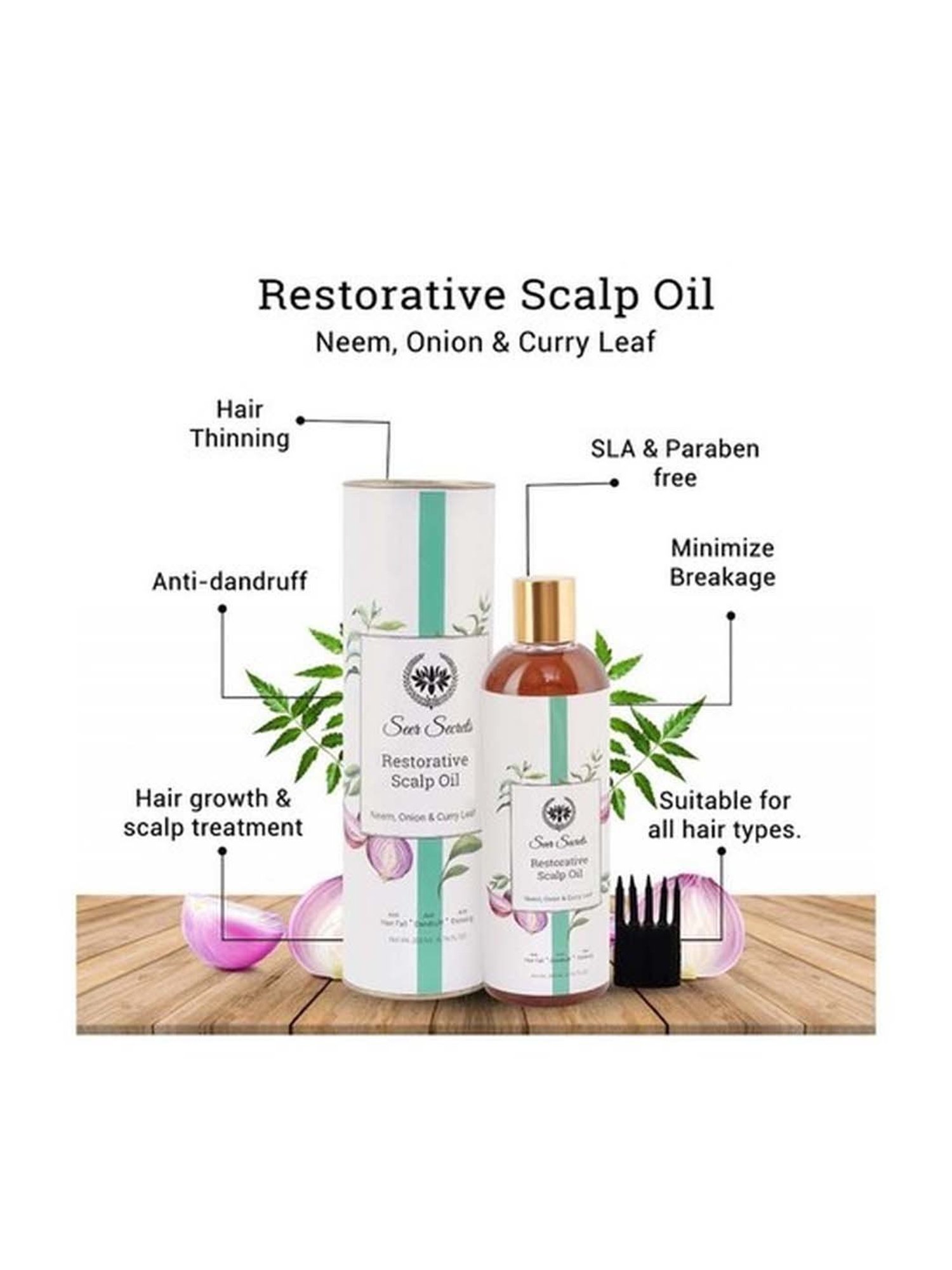 Seer Secrets Wholesome Hair Combo - 400 ml