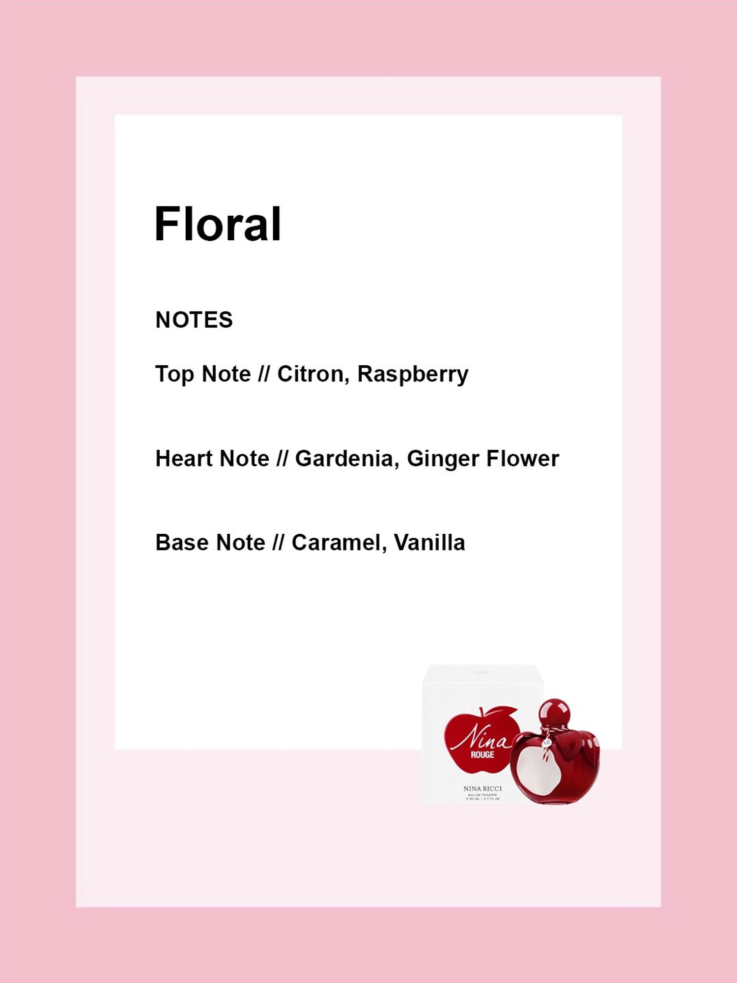 NINA RICCI Nina Rouge Eau de Toilette for Women - 80 ml