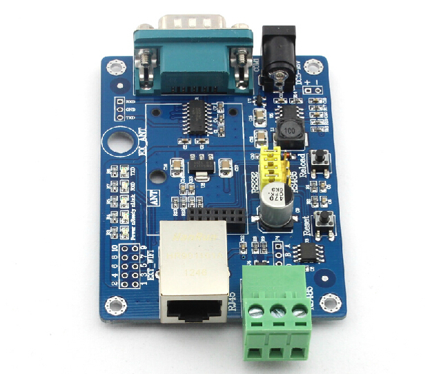 WWH-RS232/RS485 Serial to WIFI Serial to Ethernet Module Evaluation Kit