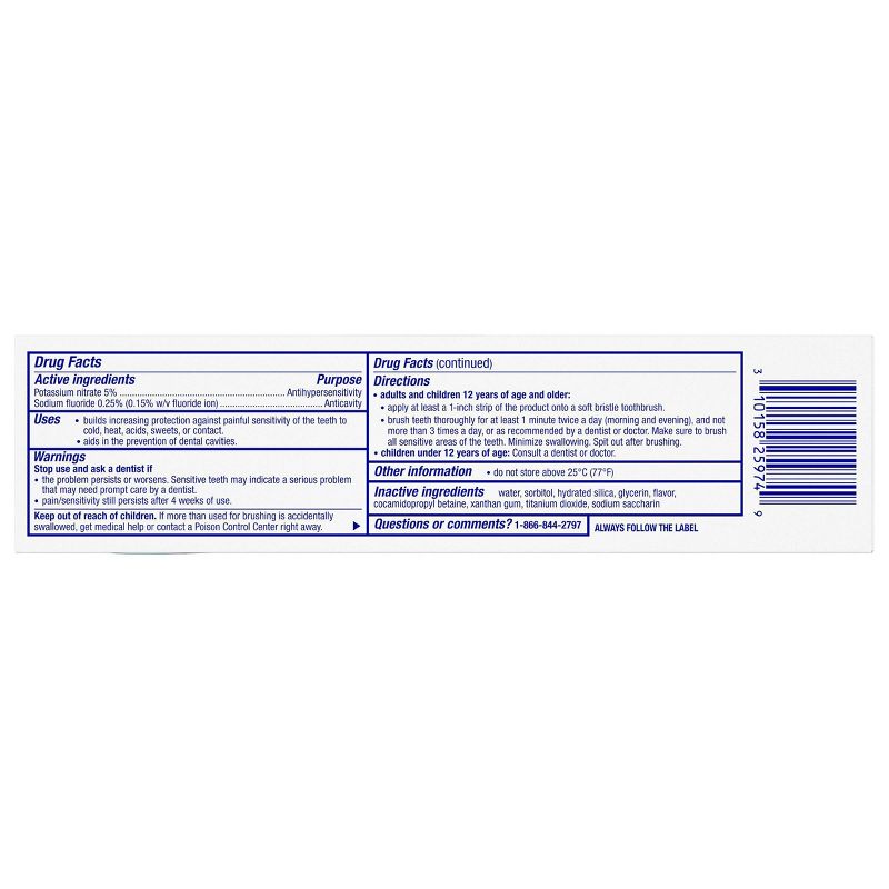 Sensodyne Pronamel Mineral Boost Toothpaste Refreshing Peppermint - 3.4oz