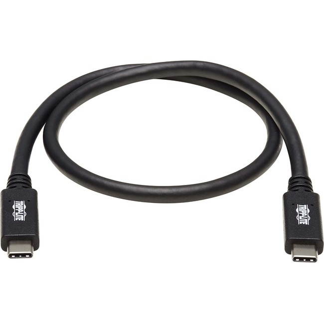 Tripp Lite Usb-C To Usb-C Cable (M/M) - Usb 3.1 Gen 2 10 Gbps Thunderbolt 3 20 In.