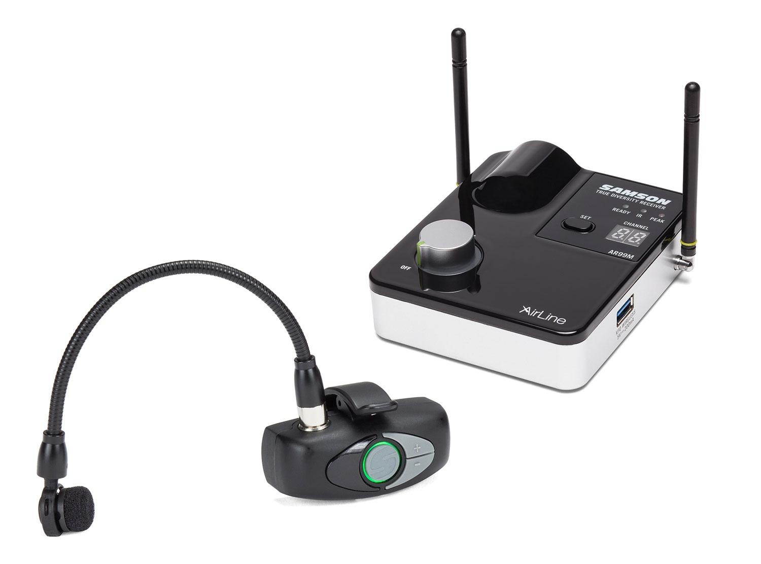 Samson AWXm Wind Instrument Micro Transmitter UHF Wireless System (K-Band)