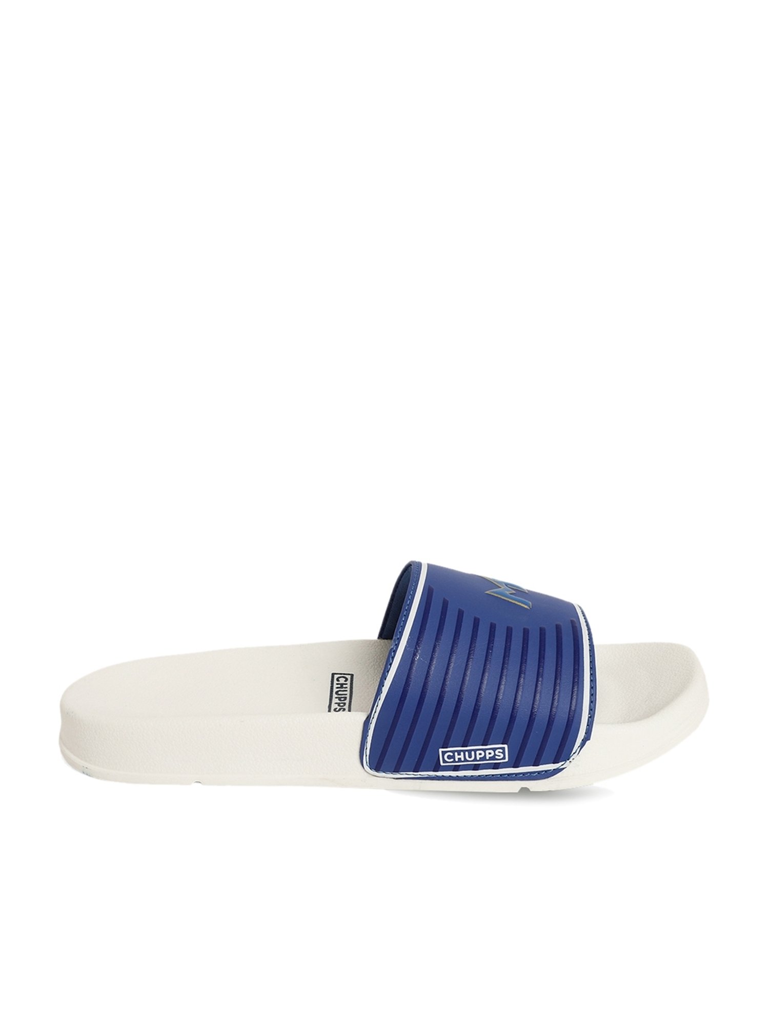 Chupps Men's MI Official Blue Slides