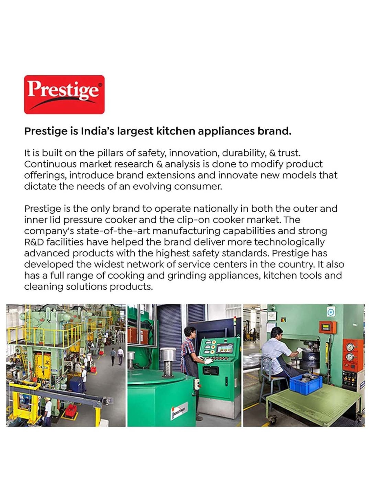 Prestige Black Hard Anodised 20 cm Non-Stick 6-Layer Casserole With Lid (2.4 L)