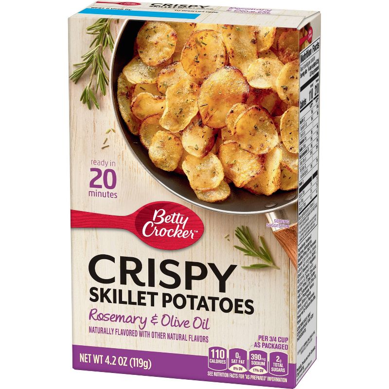 Betty Crocker Crispy Skillet Rosemary and Olive Oil - 4.2oz