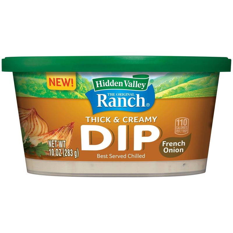 Hidden Valley Ready to Eat Dips French Onion - 10fl oz