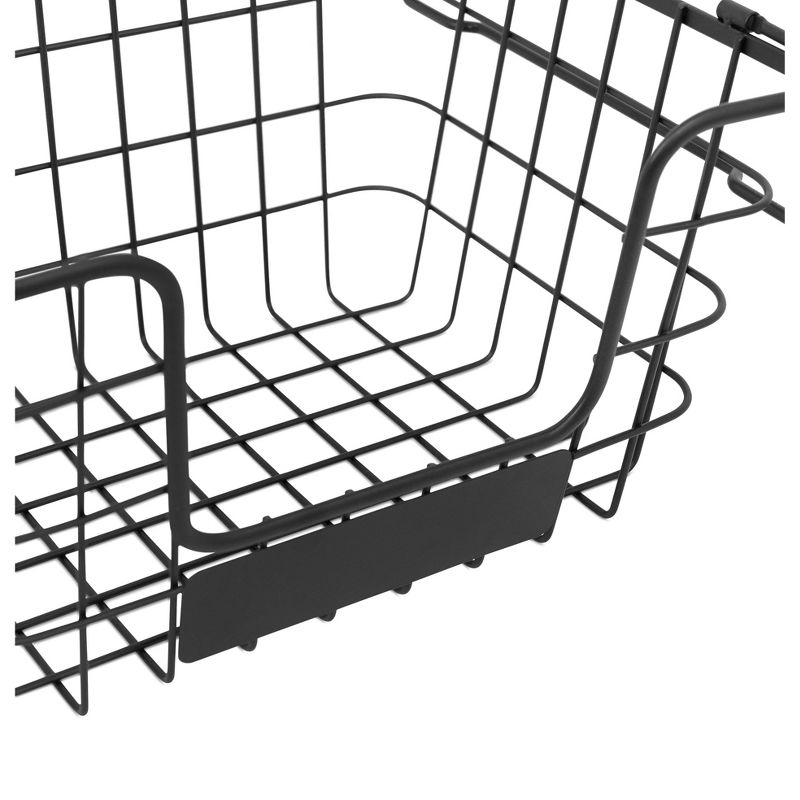 BirdRock Home Set of 2 Stacking Market Baskets