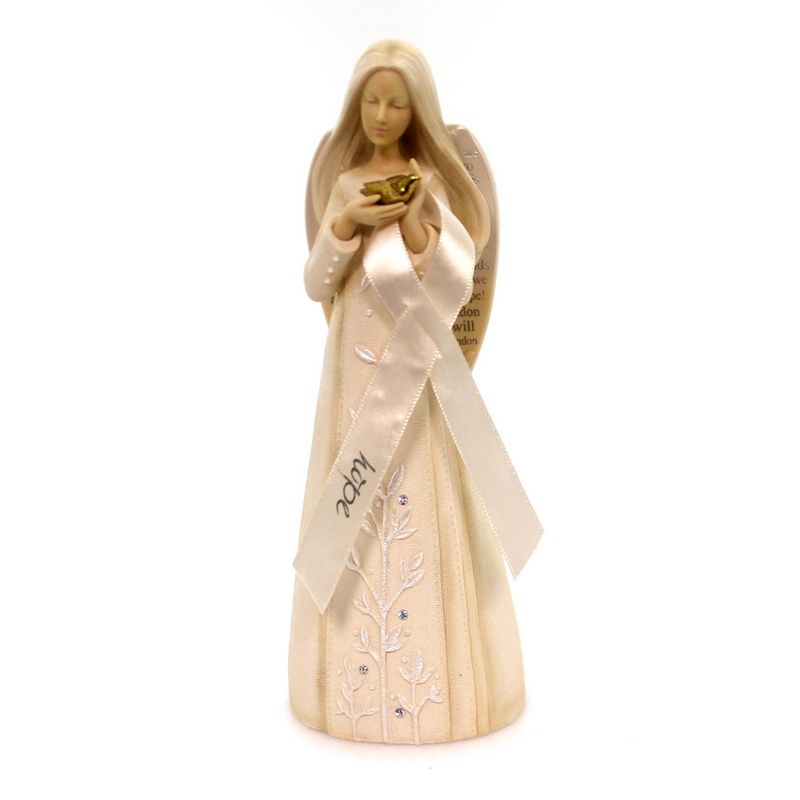 Foundations Hope Angel With Dove Inspiration Karen Hahn  -  Decorative Figurines