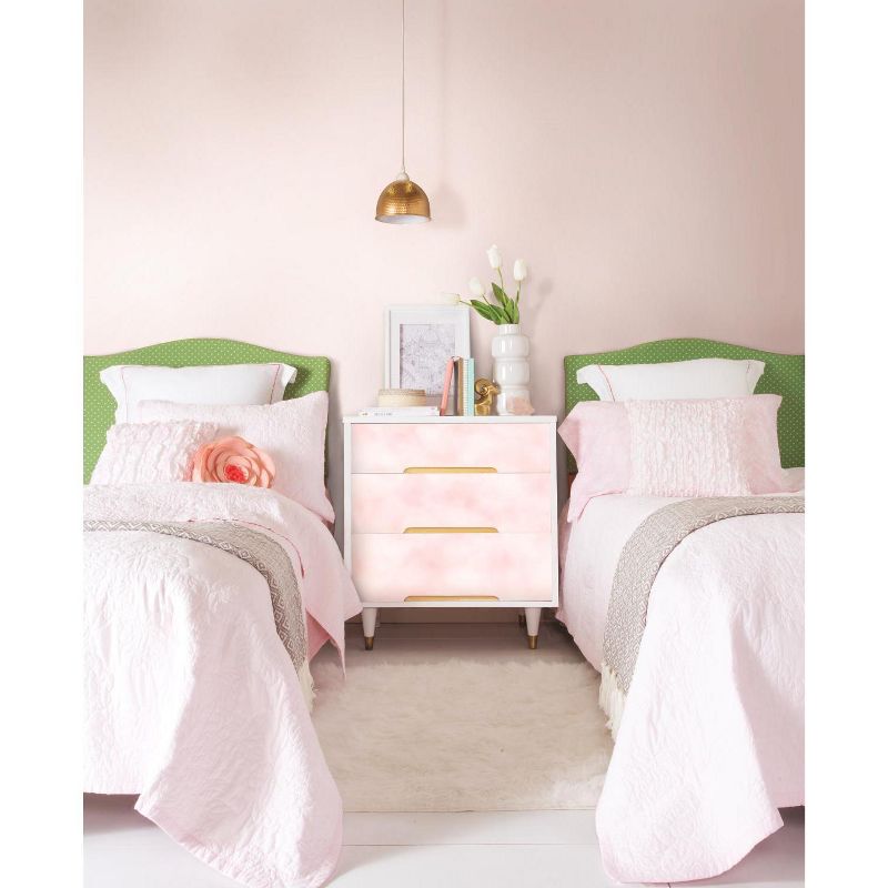 Tempaper Kids' Galaxy Self-Adhesive Removable Borders Wallpaper Out Of This World Black