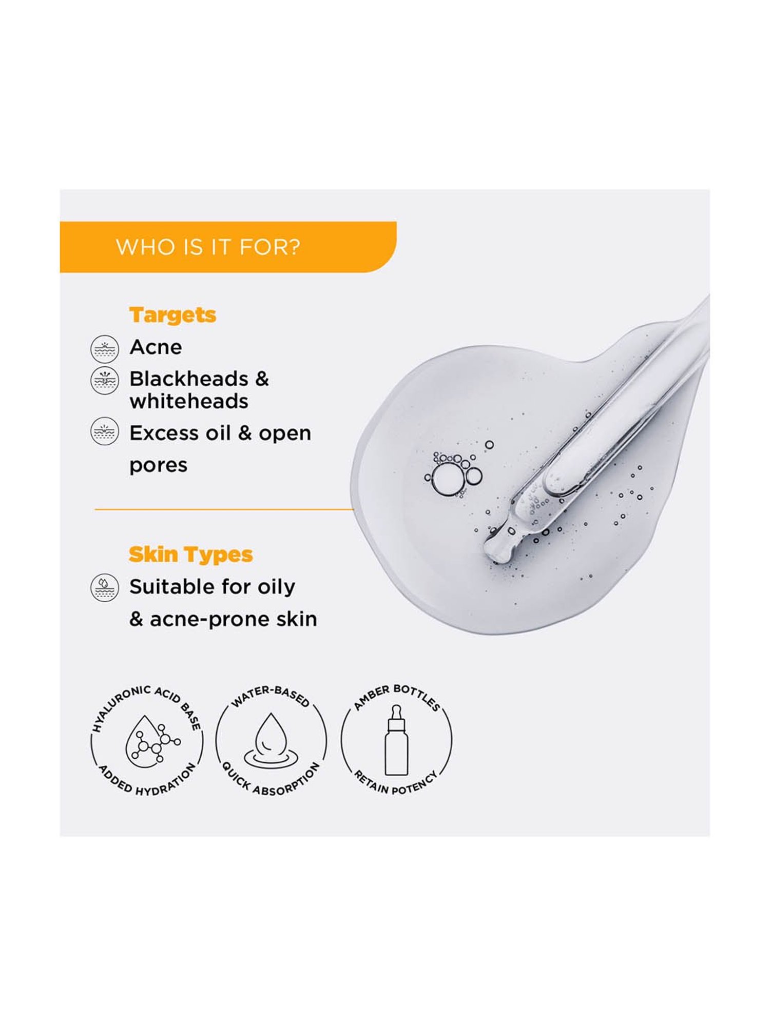 Sol. 2% Salicylic Acid Anti-Acne Face Serum - 20 ml