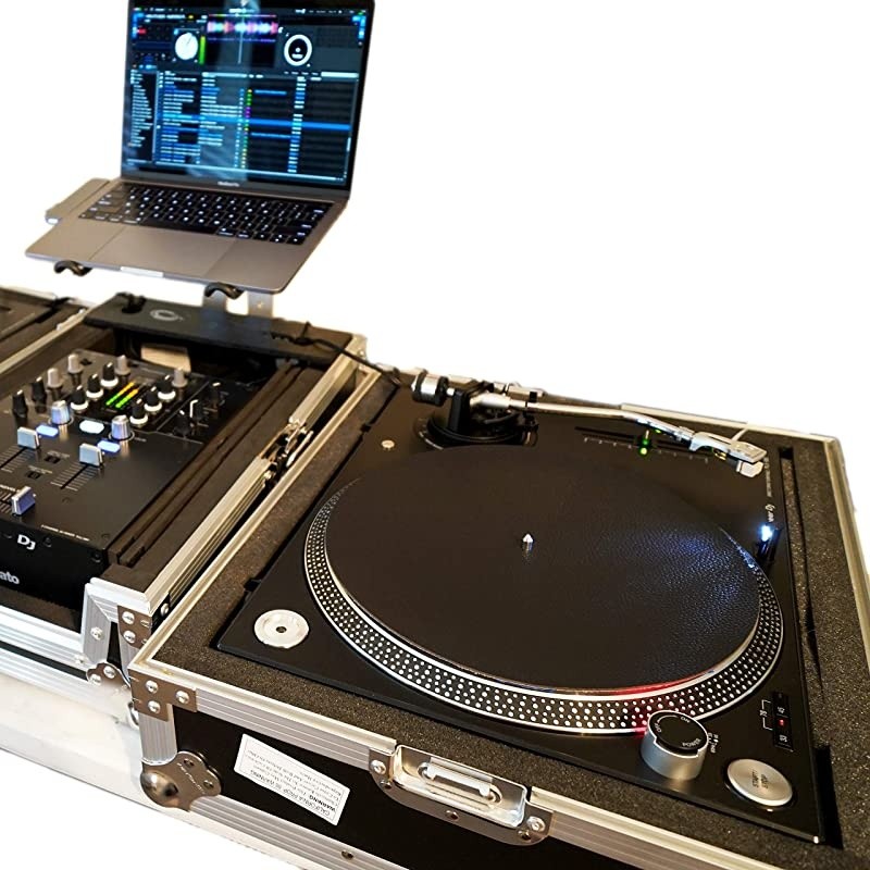 PU Leather Turntable Mat for Vinyl LP Record Players 18mm HighFidelity Audiophile Acoustic Sound Support | Help Reduce Noise Due to Static and Dust