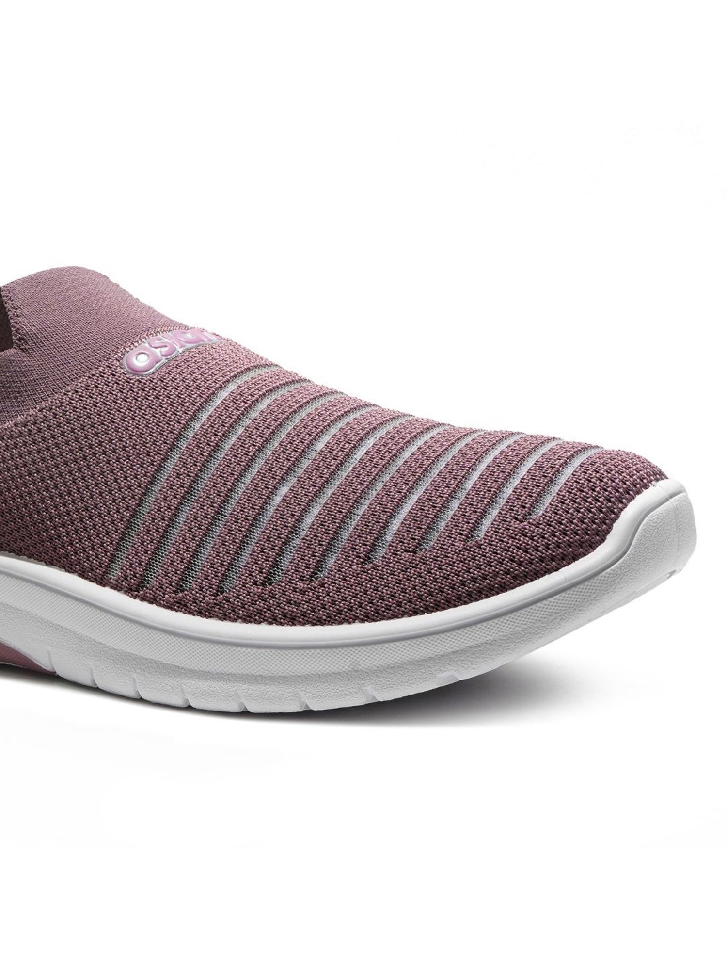 Asian Women's Mauve Walking Shoes