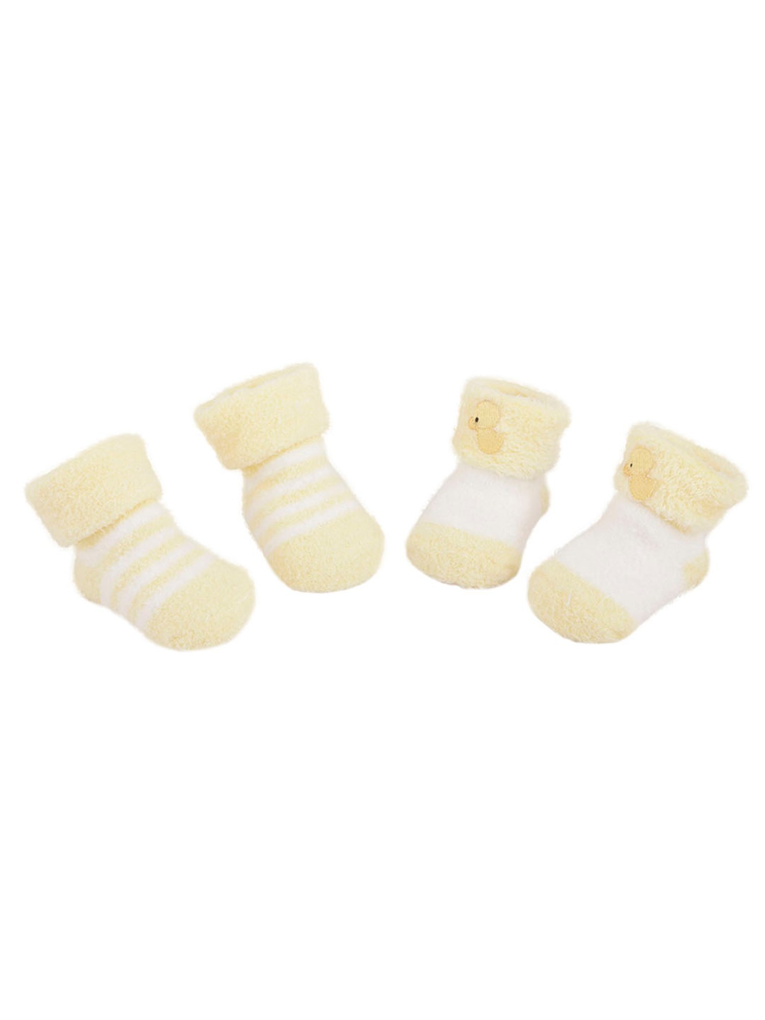 Baby Moo Vintage Ride Yellow Mattress with Fixed Neck Pillow and Bolsters