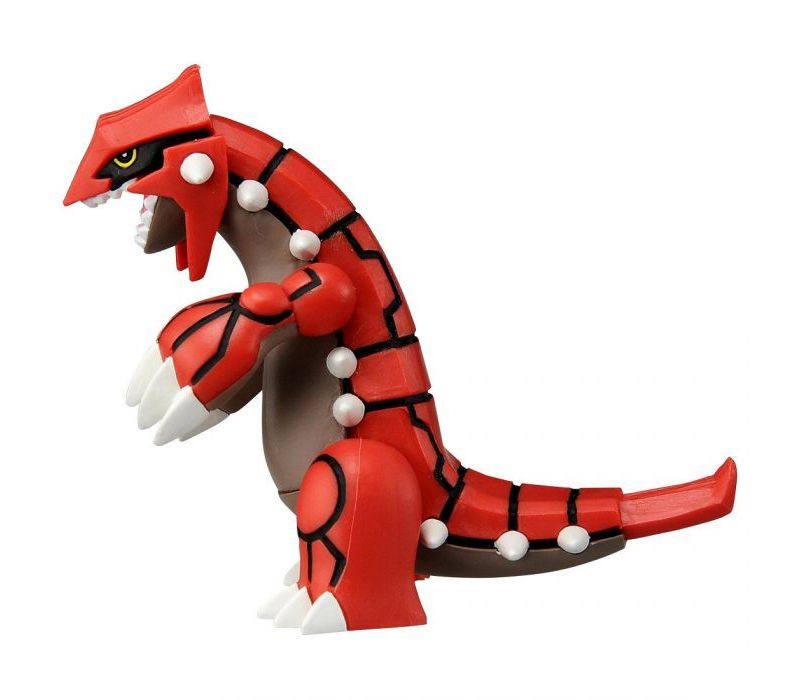 Takara Tomy Pokemon Collection ML-03 Moncolle Groudon 4" Action Figure