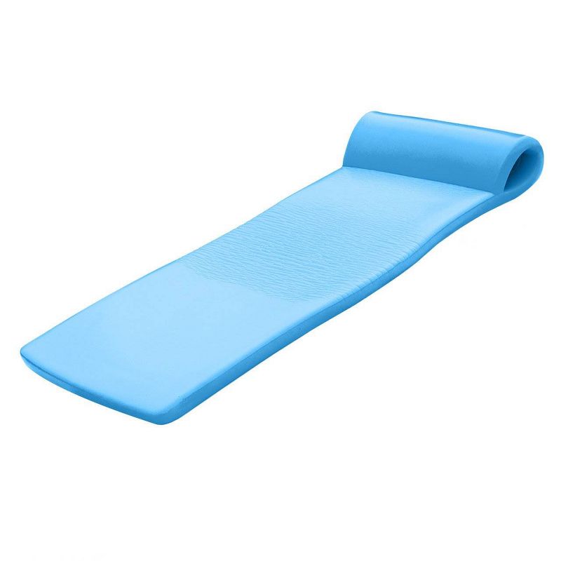 TRC Recreation Sunsation Foam Raft Lounger Pool Floats, Bahama Blue & White