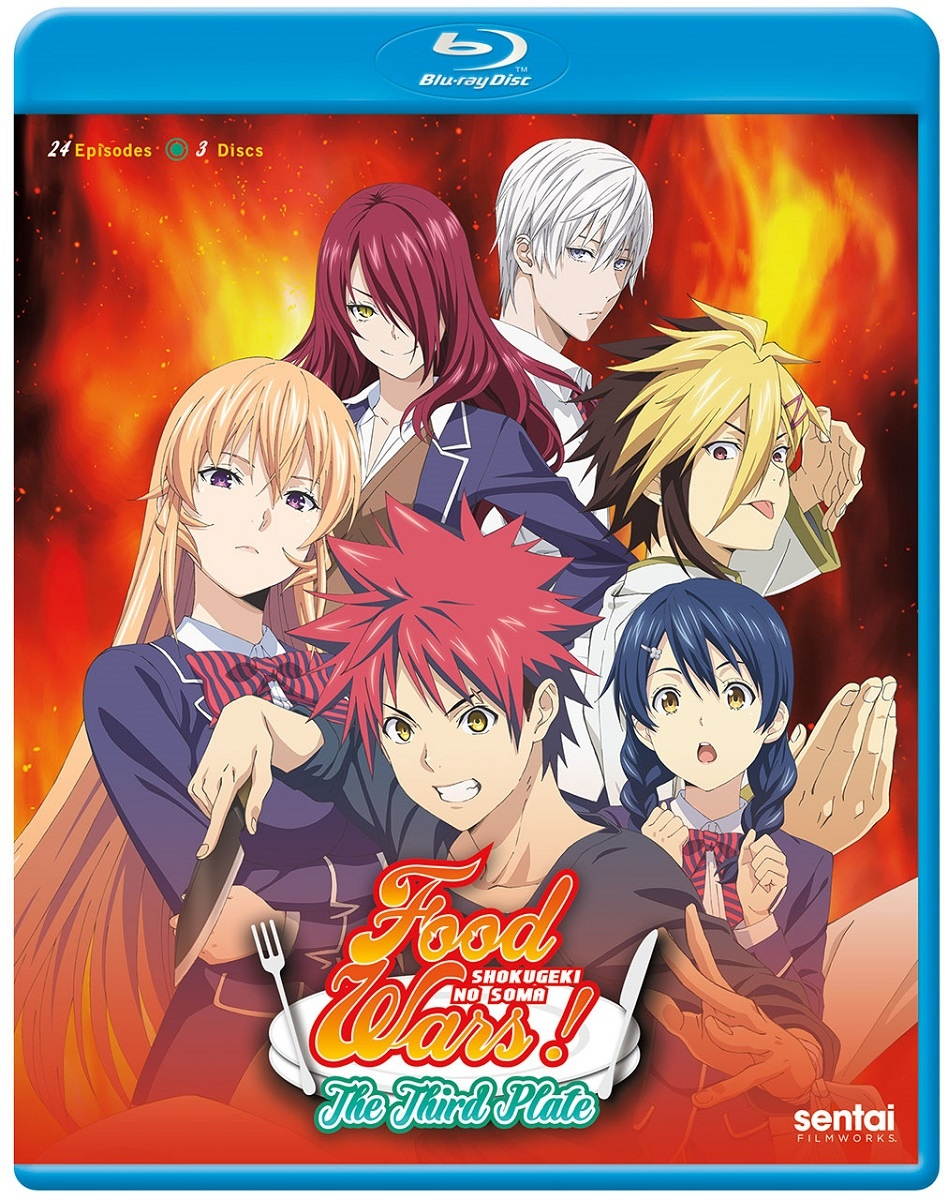 SECTION23 FILMS FOOD WARS-THIRD PLATE-COMPLETE COLLECTION (BLU-RAY/3 DISC/ENG/JAP/ENG-SUB) BRSFFDW300