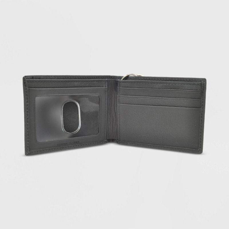 Dickies Men's Bi-Fold RFID Wallet - Black