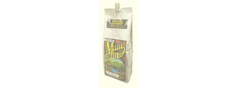 Maui Coffee Toasted Coconut Grind Medium Roast Coffee -7oz