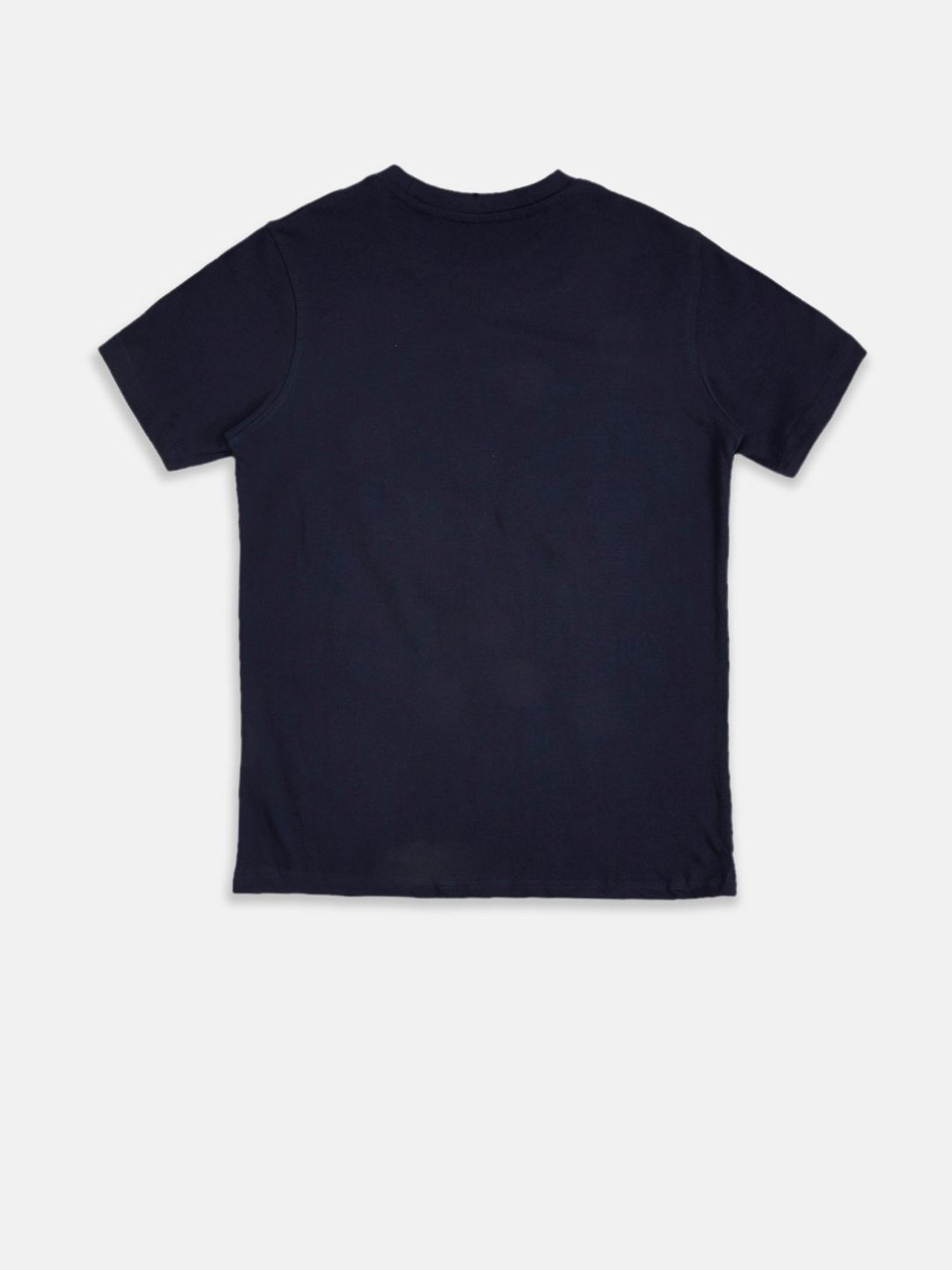 Pantaloons Junior Navy Printed T-Shirt