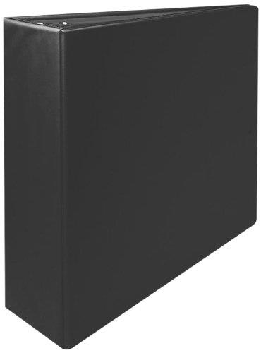 Sparco 3 Ring Binder with Sheet Lifters, 3-Inch Capacity, 11 x 8-1/2 Inches, Black (SPR03602)