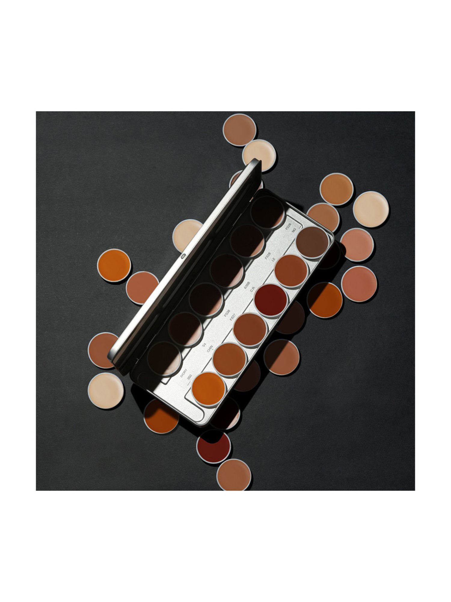 Stars Cosmetics Matte Finish Face Make Up Foundation 12 Shades Color Pallate - 48 ml