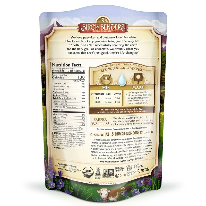 Birch Benders Chocolate Chip Pancake Mix - 16oz