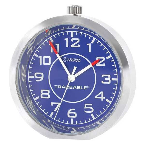 CONTROL COMPANY 1003 Mini Clock, 1.6 In x 0.3 In