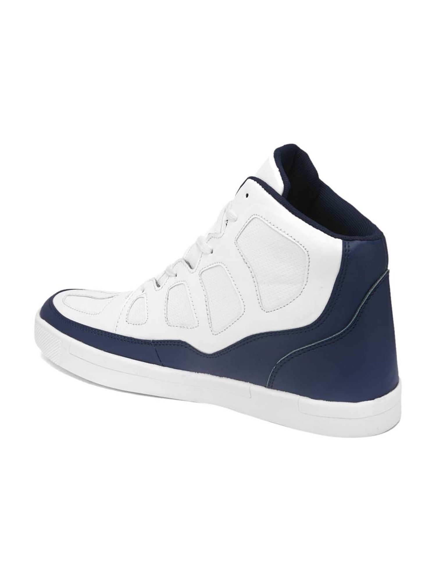 Giorgio Men's White Ankle High Sneakers