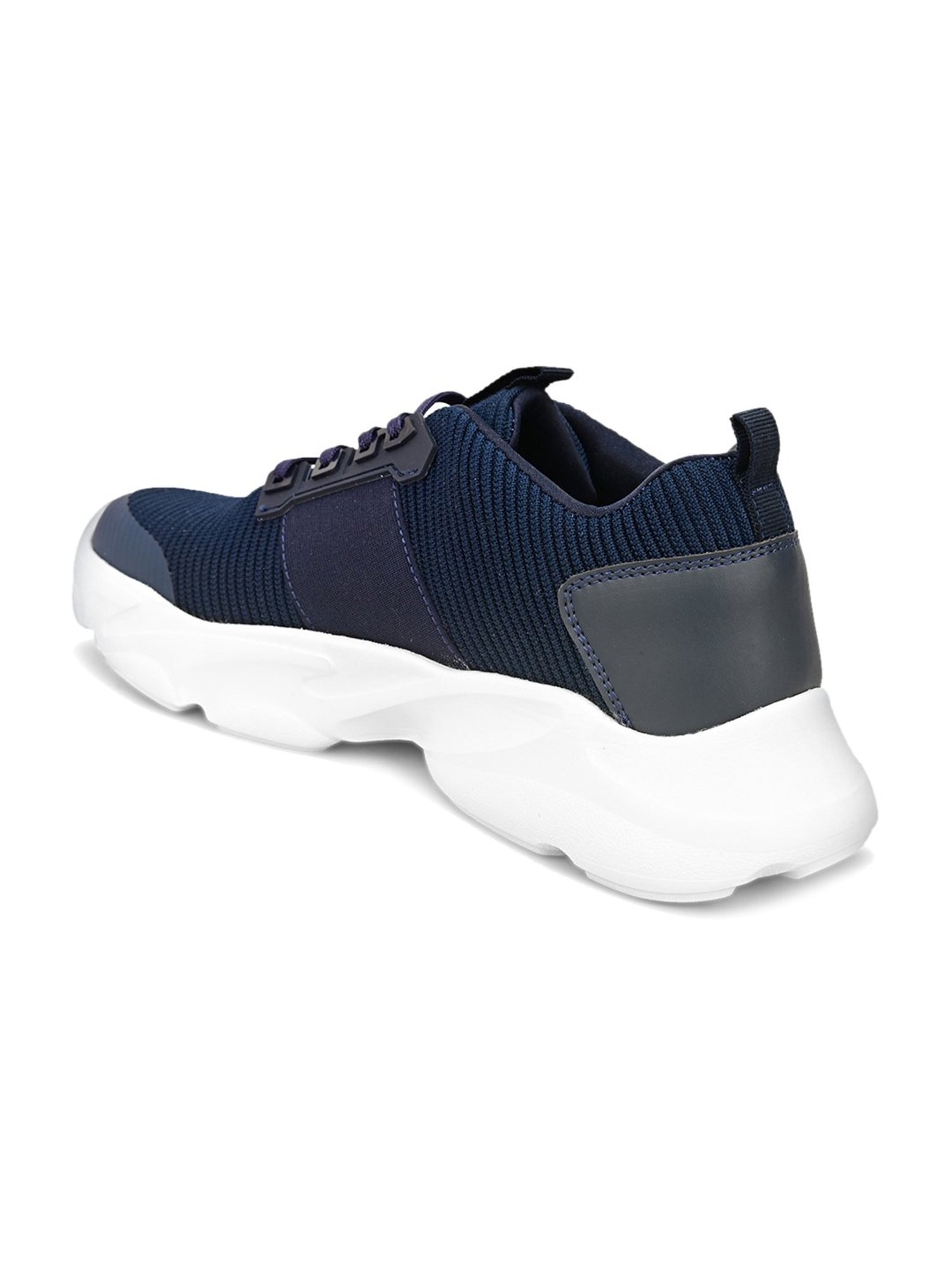 Alberto Torresi Men's Navy Running Shoes