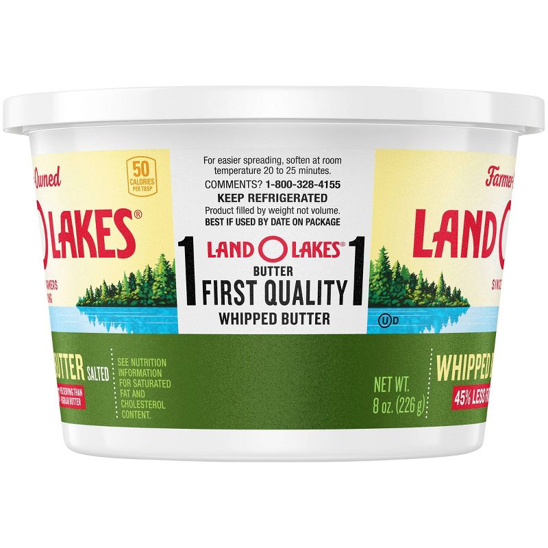 Land O Lakes Salted Whipped Butter - 8oz