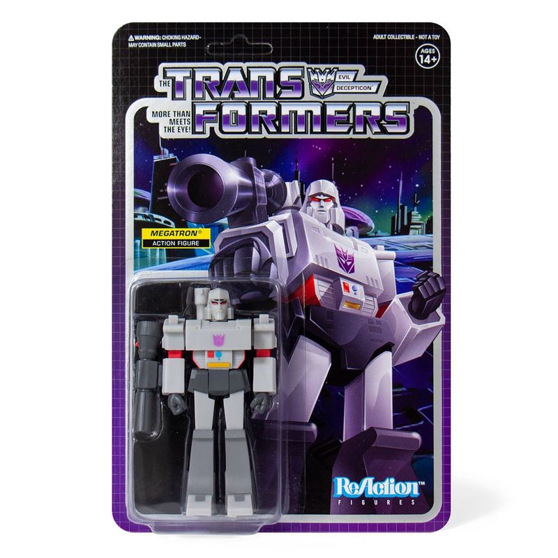 Super7 Transformers ReAction Figure - Megatron