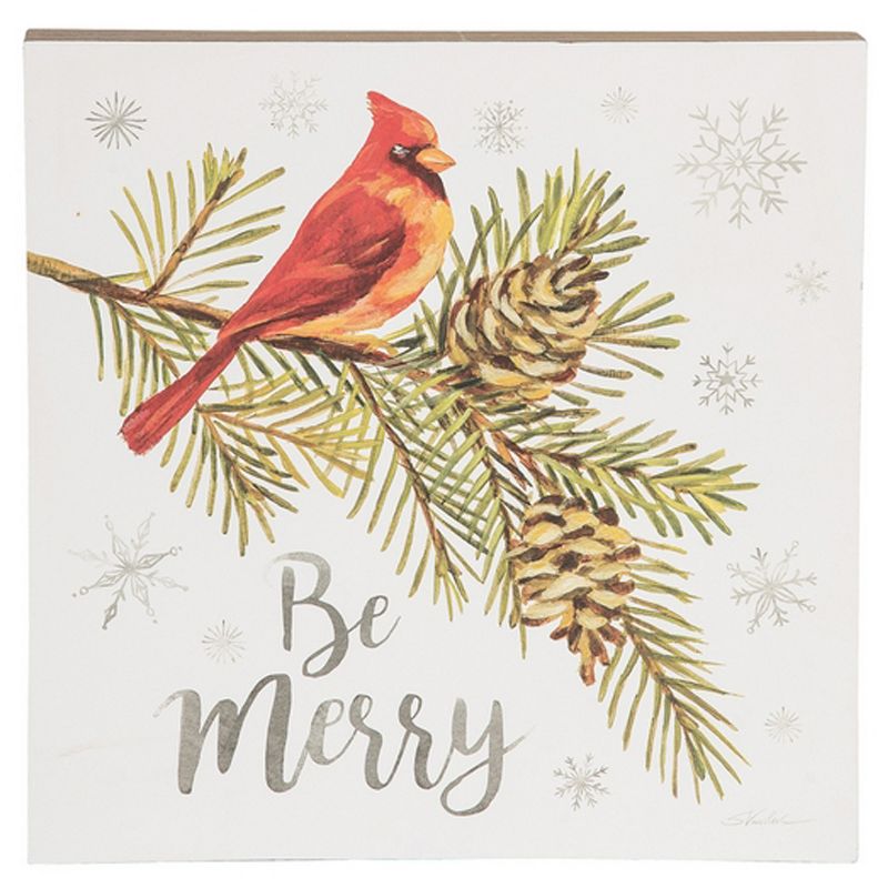 C&F Home Cardinal Season Wall Art, A/2