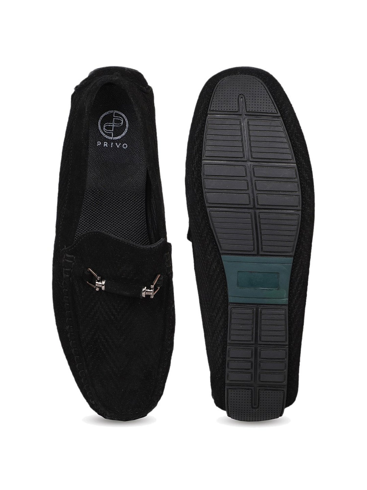 Privo by Inc.5 Men's Black Casual Loafers