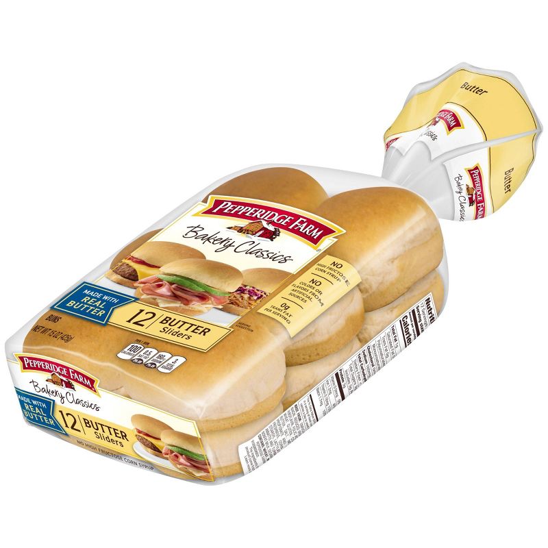 Pepperidge Farm Butter Slider Buns - 15oz/12ct