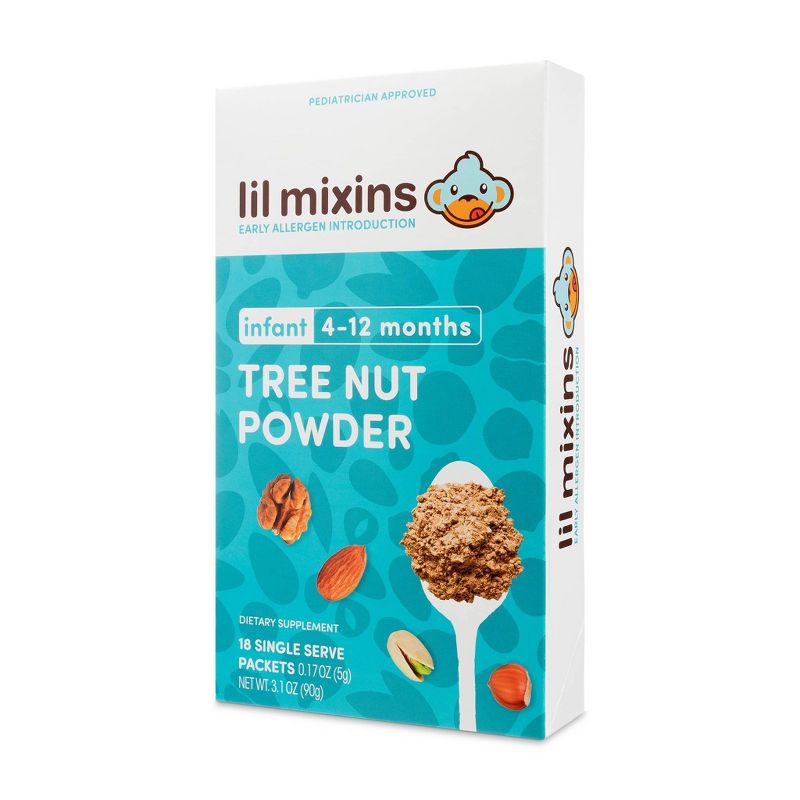 Lil Mixins Early Allergen Introduction Tree Nut Powder - 18ct/0.17oz Each