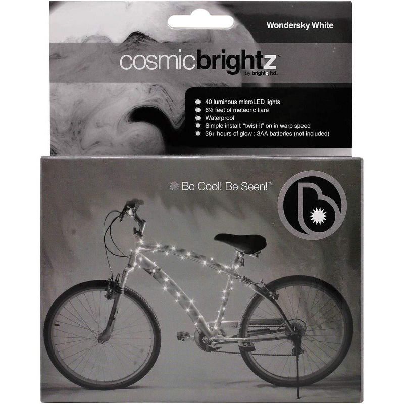 Brightz Ltd Cosmic Brightz White LED Bicycle Light Accessory