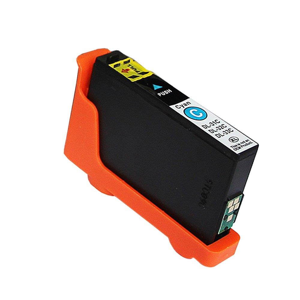 ESTON 8 Pack for Dell Series 31 Black and Series 31 Color Compatible Ink Cartridges for Dell V525w/ V725w All-in-One Wireless Inkjet Printer