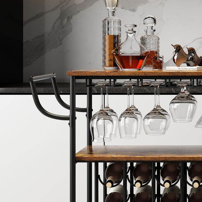 1PC Multifunctional Kitchen Storage Rack Nails Free Design Cupboard Hanging Hooks Wine Coffee Cup Storage Holder Dishes Racks